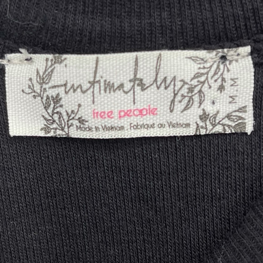 Intimately Free People Ribbed Tank Ruffle Back - Picture 4 of 9
